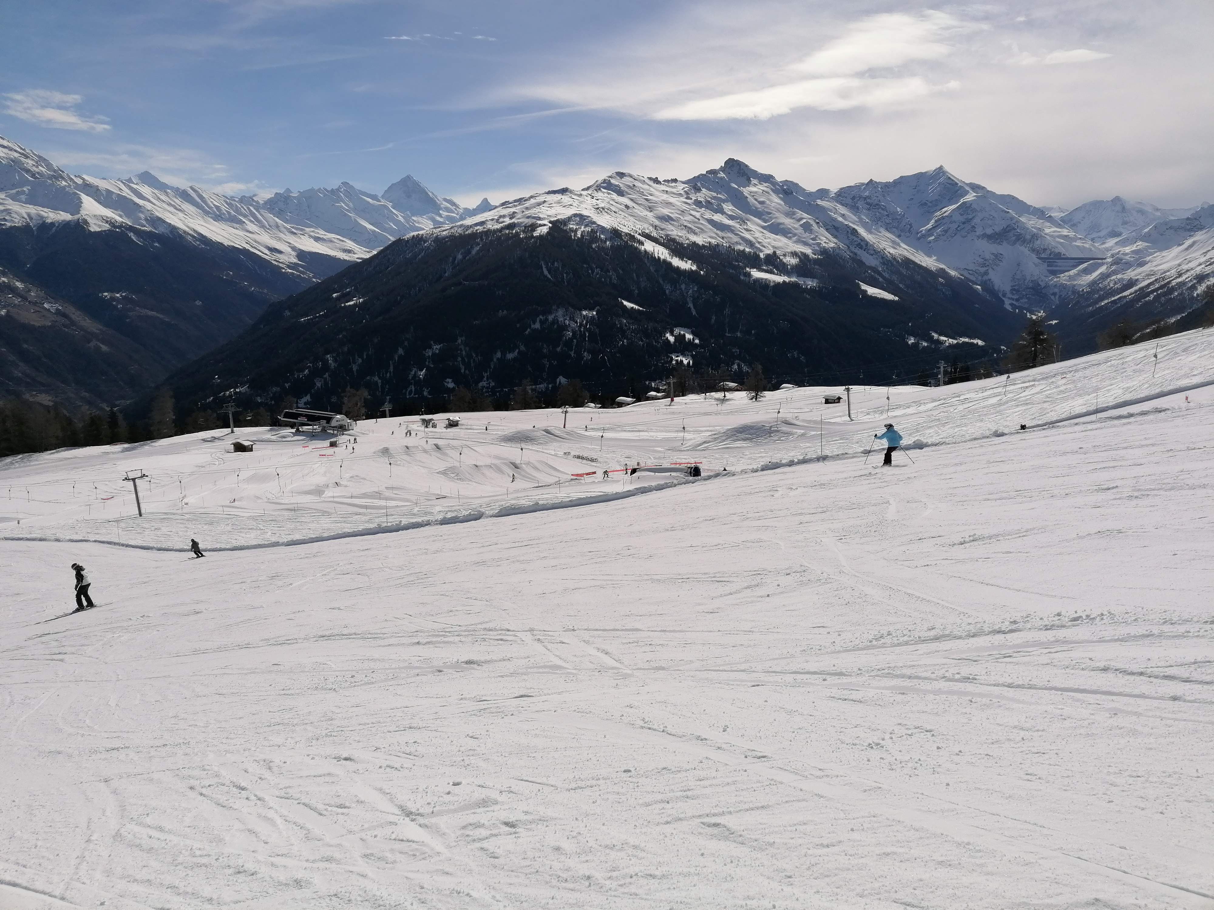 Aussicht von der Piste